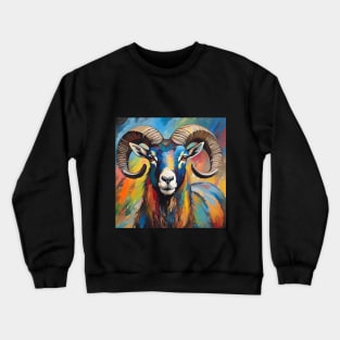 Big Horn Sheep Crewneck Sweatshirt